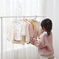 Pack 10 Ganchos Perchas Largo Adjustable Para Niños Y Bebe - Miniatura 3