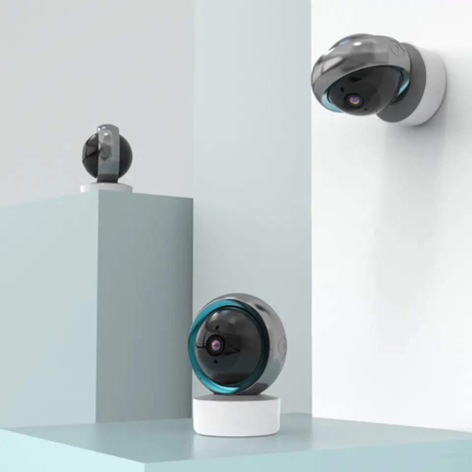 Cámara Seguridad 360° De Alta Calidad 1080p Visión Nocturna 6