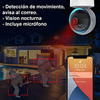 Cámara Seguridad 360° De Alta Calidad 1080p Visión Nocturna 7