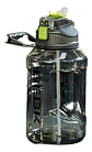 Botella De Agua Deportiva Gym Fitness + Pajita Unisex 2300ml - Miniatura 2