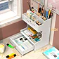Organizador De Escritorio Almacenamiento Con Repisa Cajones - Miniatura 4