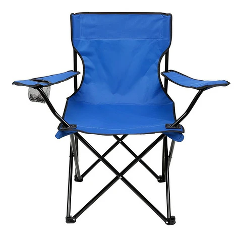 Silla De Camping Playa Plegable Con Posavasos Y Reposabrazos