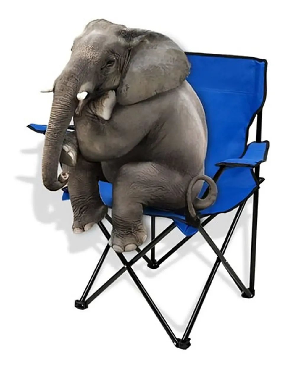 Silla De Camping Playa Plegable Con Posavasos Y Reposabrazos 4