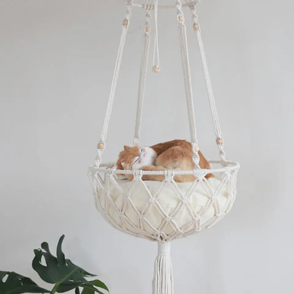 Hamaca Cama Colgante Para Gato Perro Mascotas 2