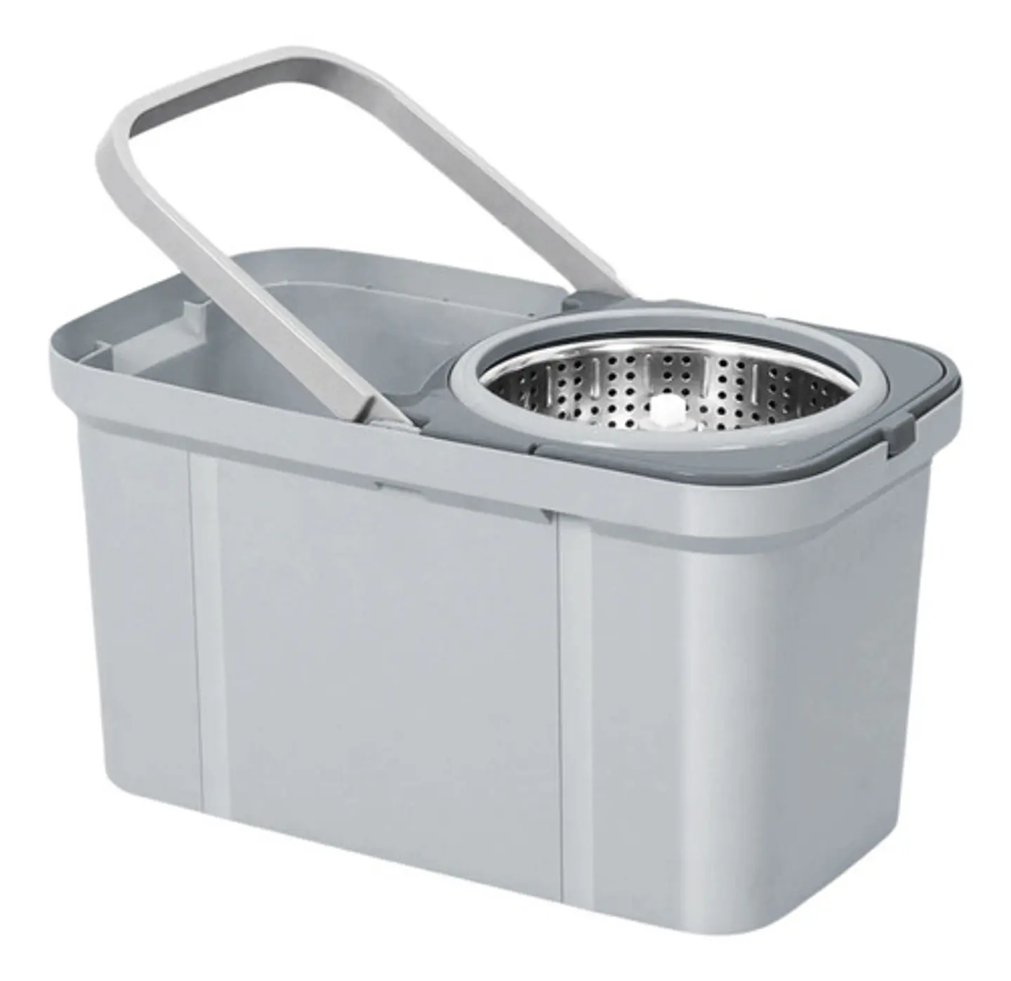 Lampazo Mopa Fregona Cubo Trapeador De Pisos Giratoria 360° 2