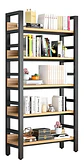 Estante Vitrina Biblioteca 5 Niveles Con Repisa 120x30x182 - Miniatura 1