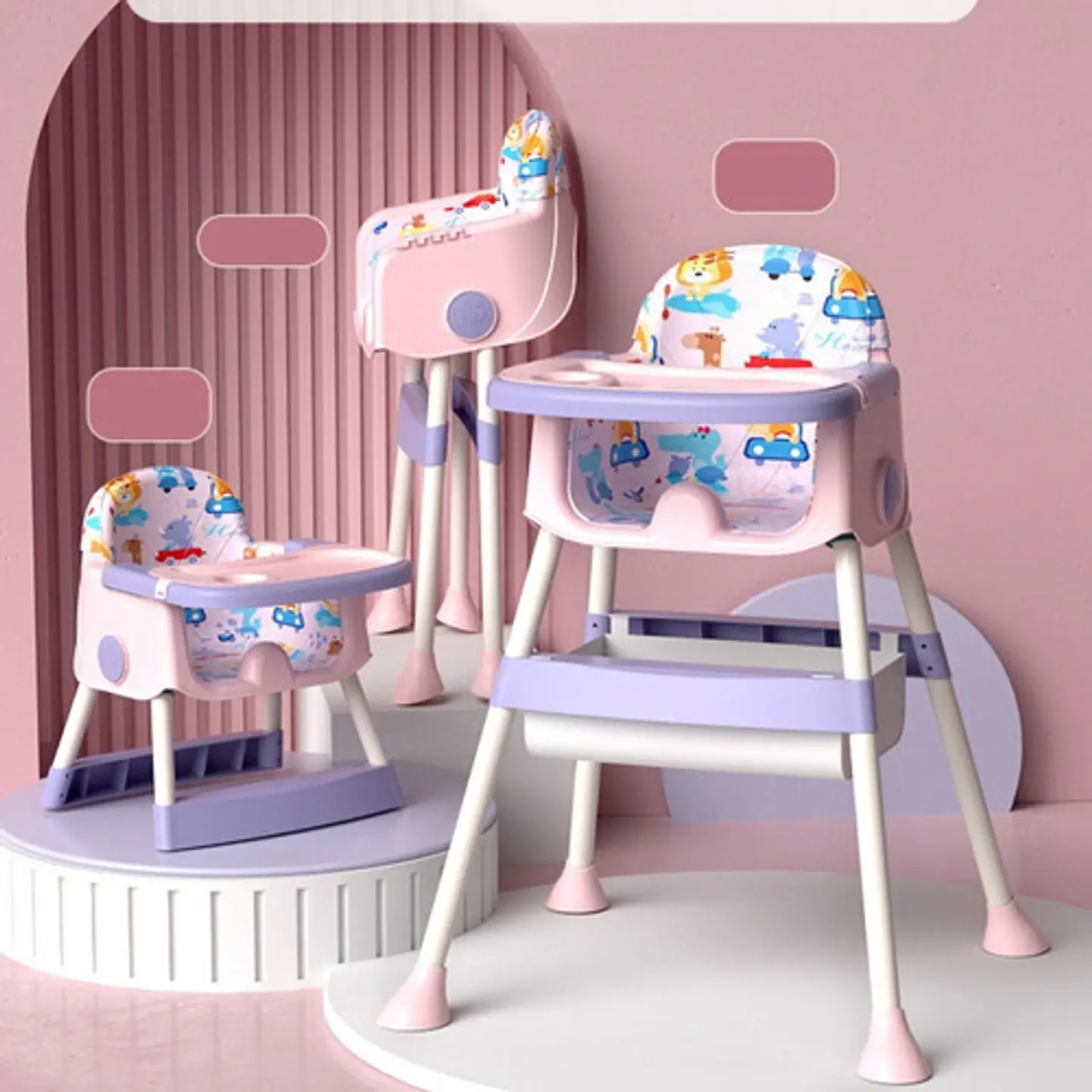 Comedor Multiuso 2 En 1 Silla Comer Infantil Bebé Niño 2