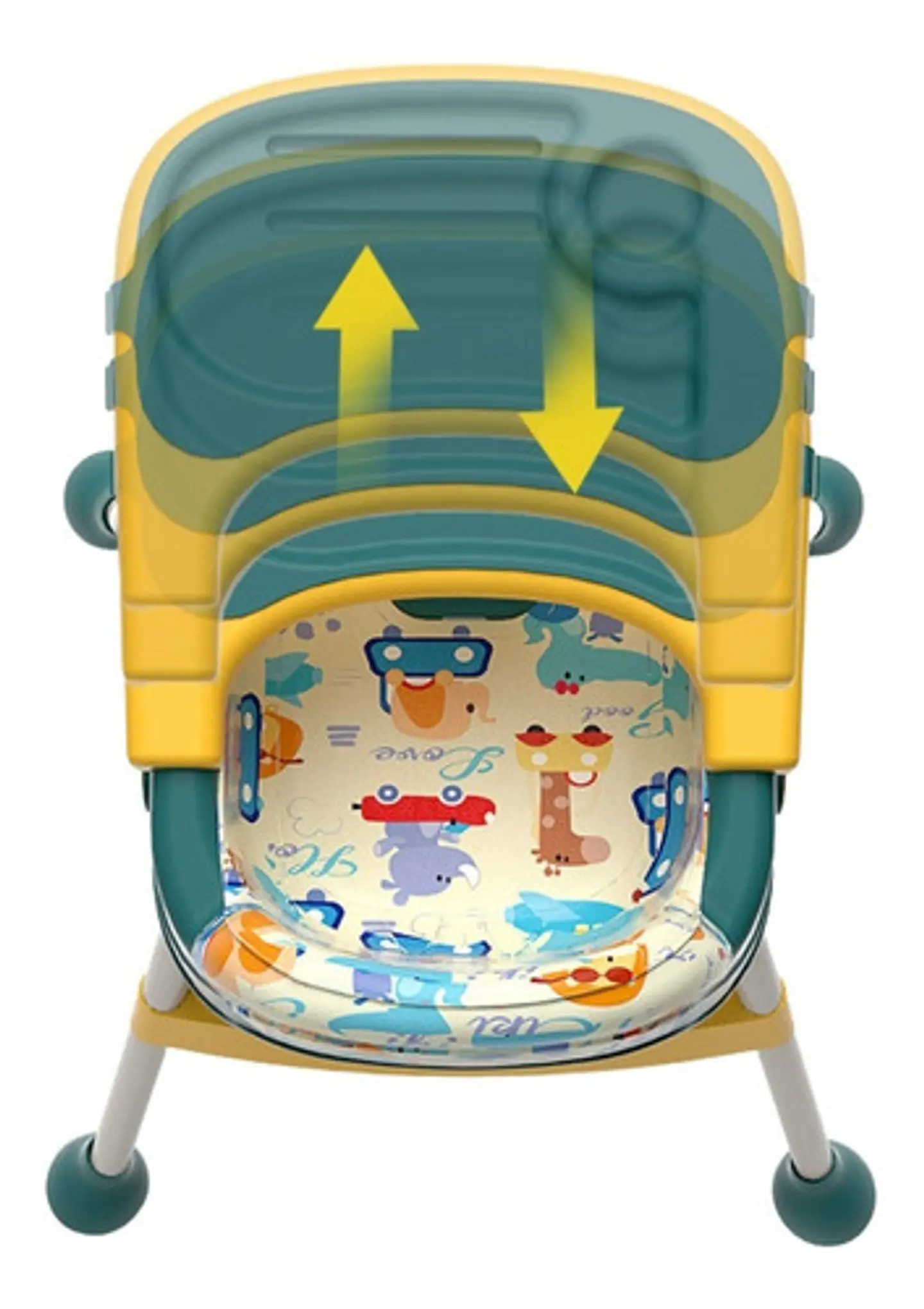 Comedor Multiuso 2 En 1 Silla Comer Infantil Bebé Niño 5