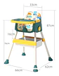 Comedor Multiuso 2 En 1 Silla Comer Infantil Bebé Niño - Miniatura 8