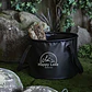 Balde Cubeta Hielera 20l Cerveza Camping Plegable Portátil - Miniatura 3