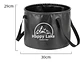 Balde Cubeta Hielera 20l Cerveza Camping Plegable Portátil - Miniatura 6