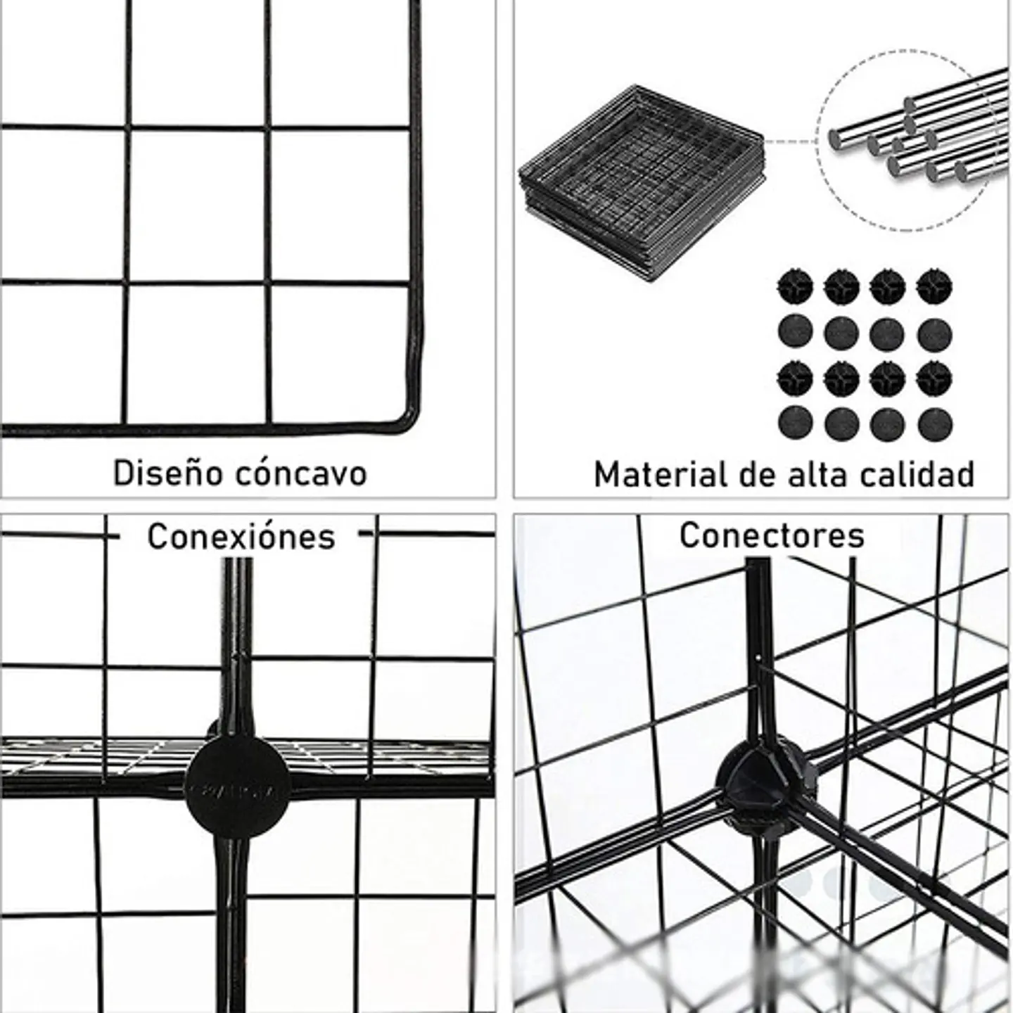 Estante Armario Organizador De Hierro 9 Repisas Armable 6
