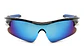 Lentes Arcoiris Playa Deportivos Unisex Multicolor Degradado - Miniatura 2