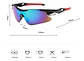 Lentes Arcoiris Playa Deportivos Unisex Multicolor Degradado - Miniatura 3