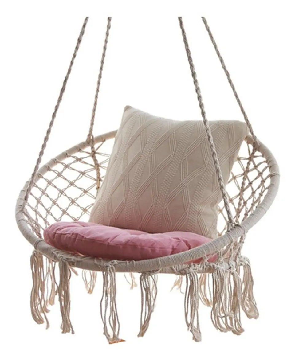 Silla Colgante Tipo Hamaca Para Terraza Jardín Living 2