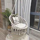 Silla Colgante Tipo Hamaca Para Terraza Jardín Living - Miniatura 3