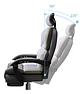 Silla Pc Negra Sillón Regulable Ejecutiva Oficina Escritorio - Miniatura 3