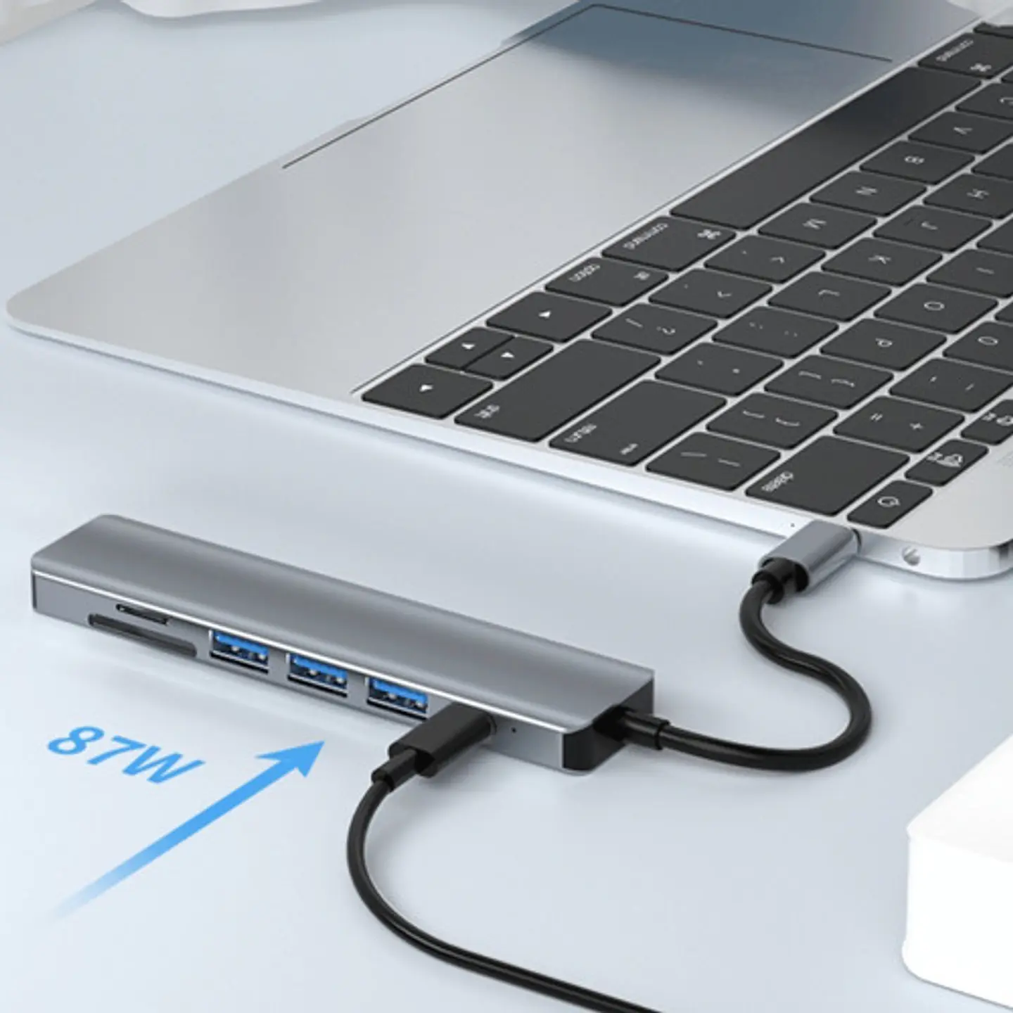 Adaptador 7 En 1 Entrada Tipo C 4k Hdmi Mac Windows 4