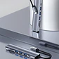 Adaptador 7 En 1 Entrada Tipo C 4k Hdmi Mac Windows - Miniatura 7