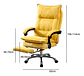 Silla Jefe De Tela Oficina Con Reposapiés  - Miniatura 5