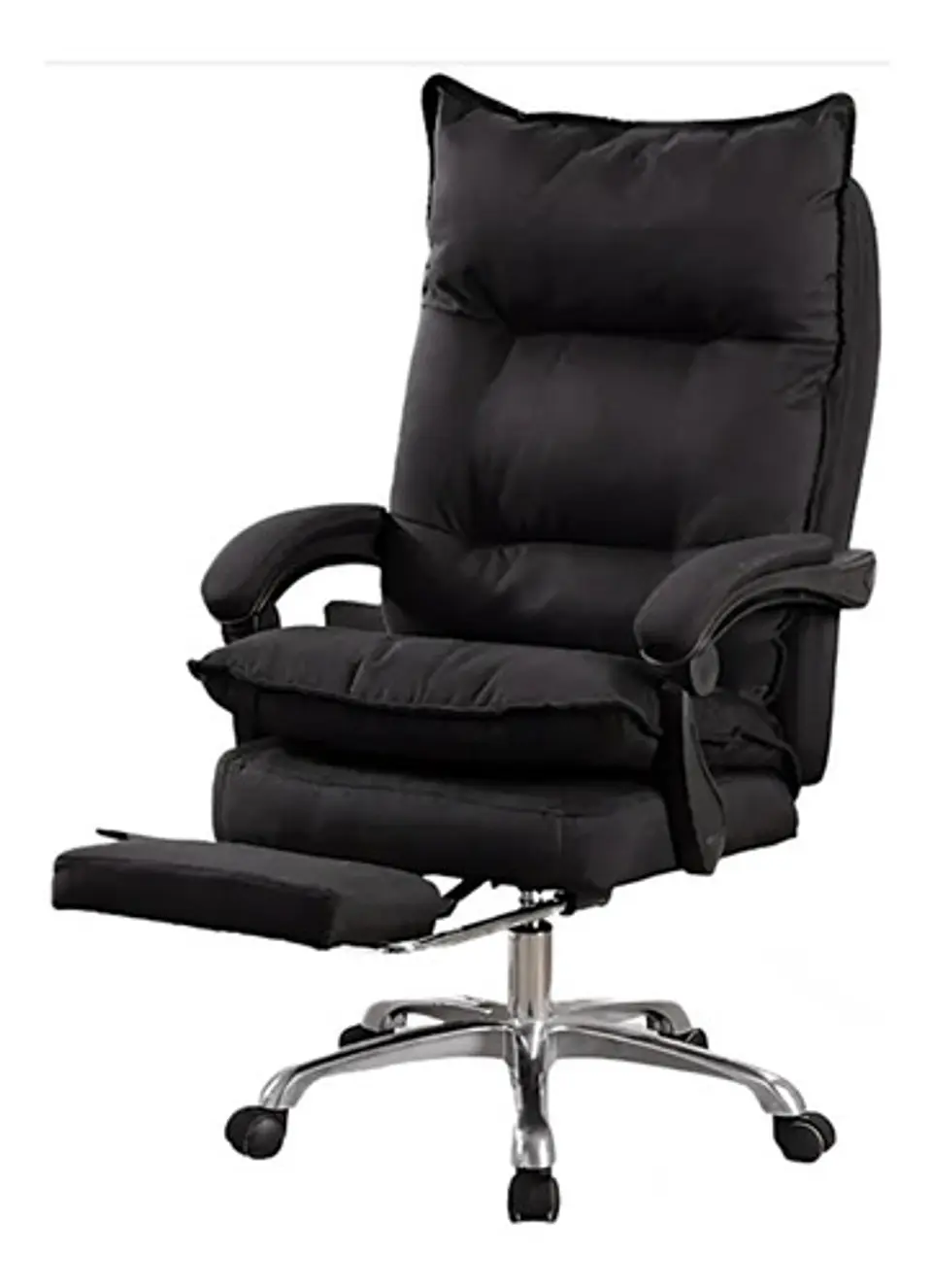 Silla Jefe De Tela Oficina Con Reposapiés  6
