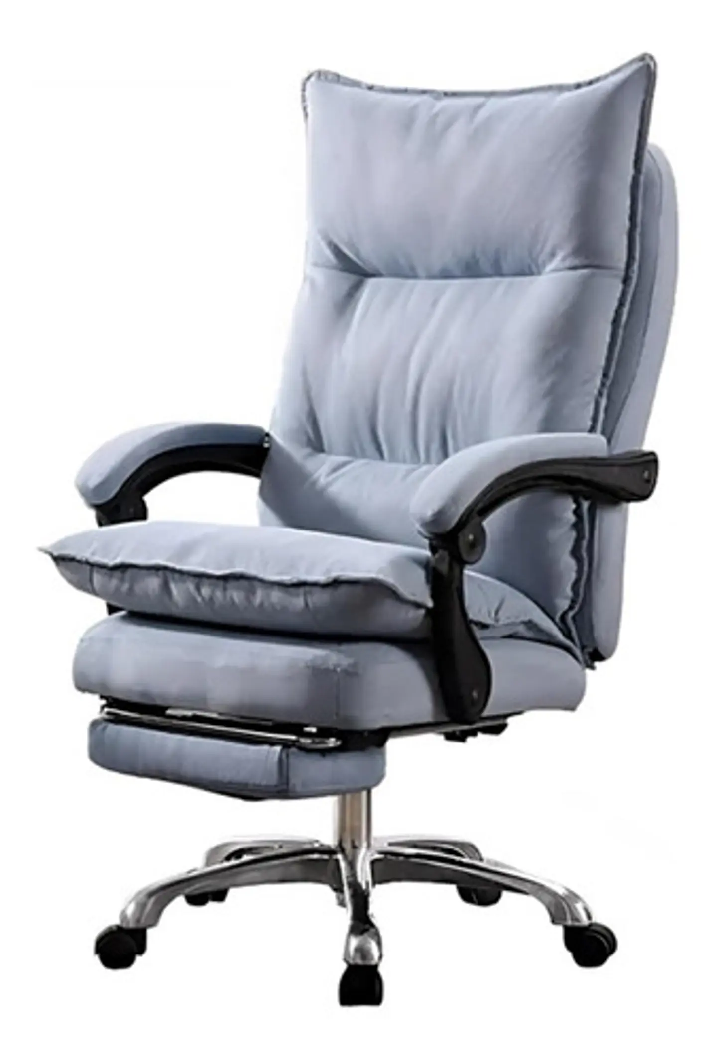 Silla Jefe De Tela Oficina Con Reposapiés  11