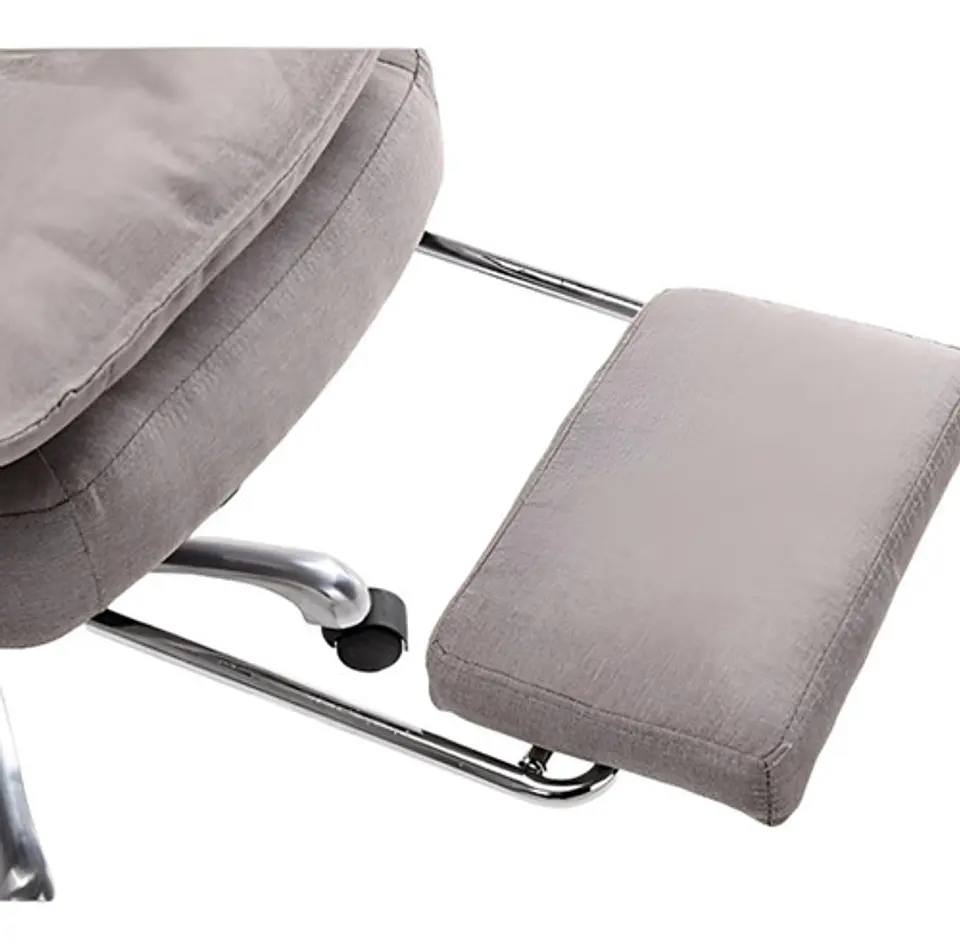 Silla Jefe De Tela Oficina Con Reposapiés  12
