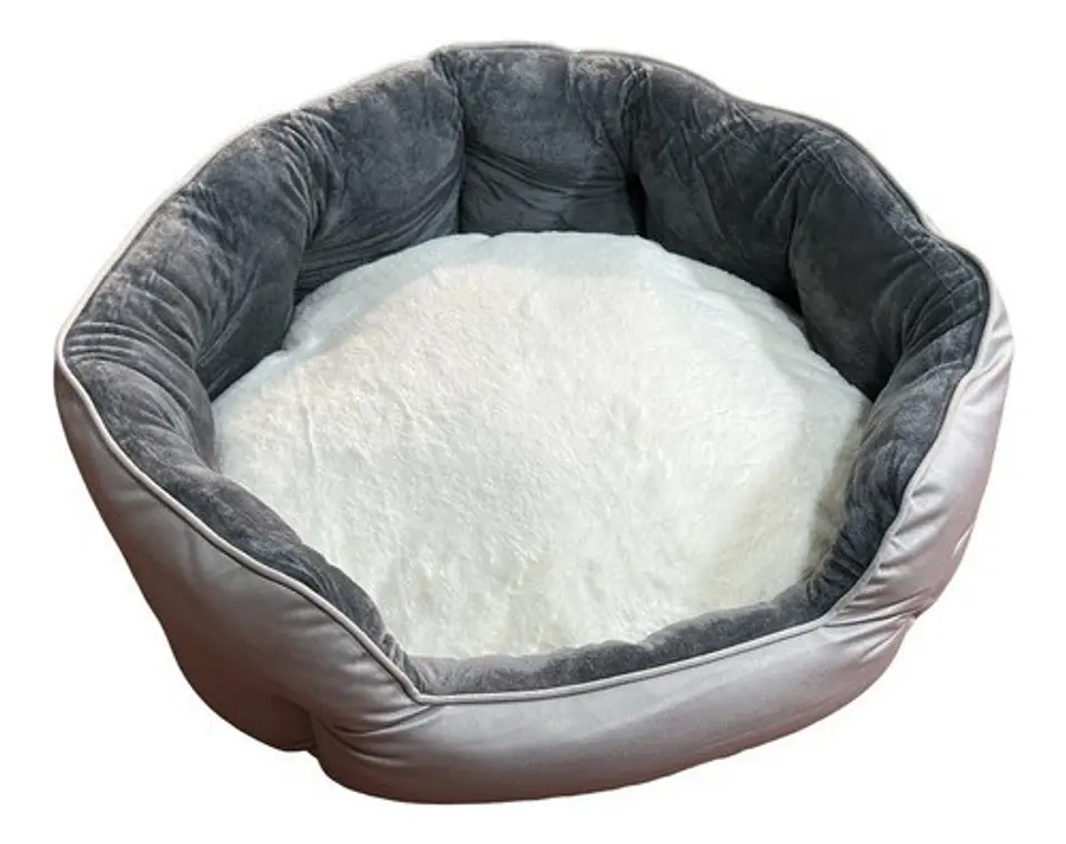 Cama Cojín 70 Cm Mascotas Acolchada Grande Para Perro Y Gato 2