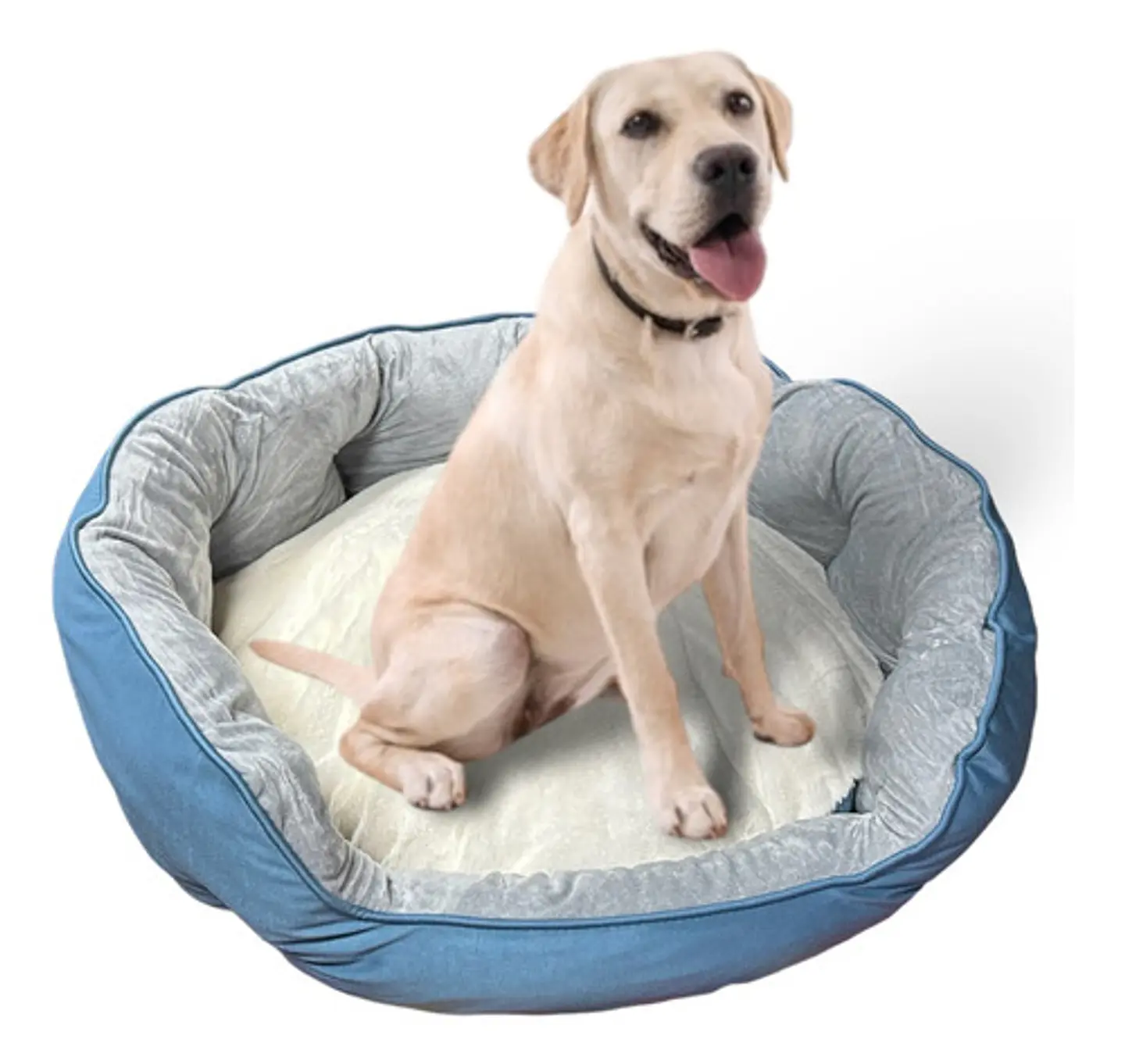 Cama Cojín 70 Cm Mascotas Acolchada Grande Para Perro Y Gato 6
