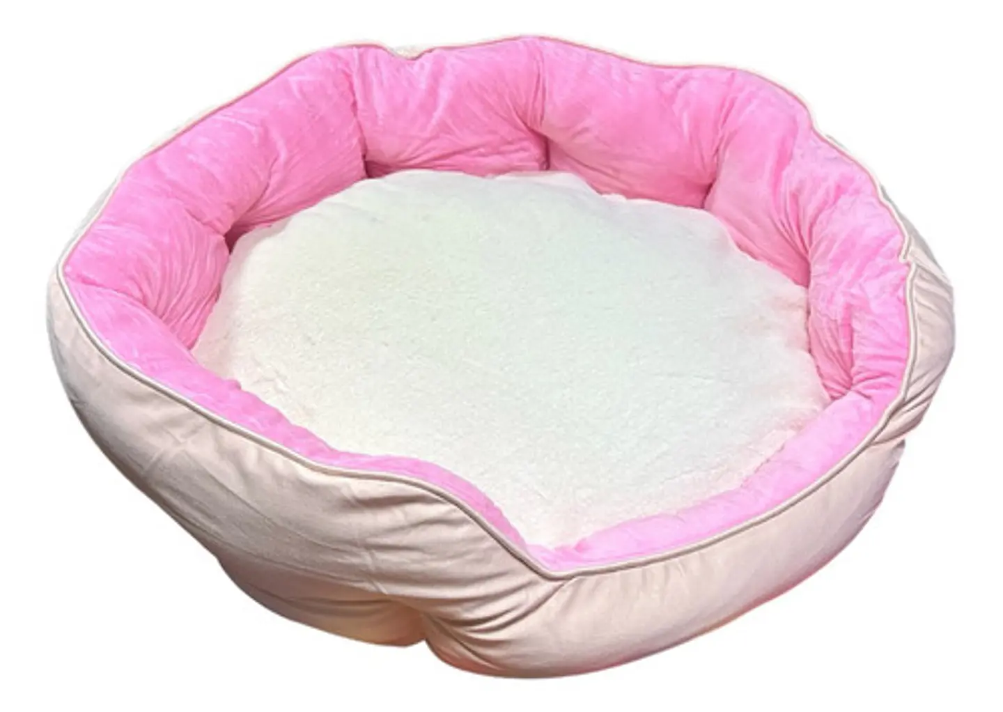 Cama Cojín 70 Cm Mascotas Acolchada Grande Para Perro Y Gato 10