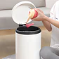 Papelera 8 Litros Elegante Con Pedal Basurero Oficina Baño - Miniatura 7