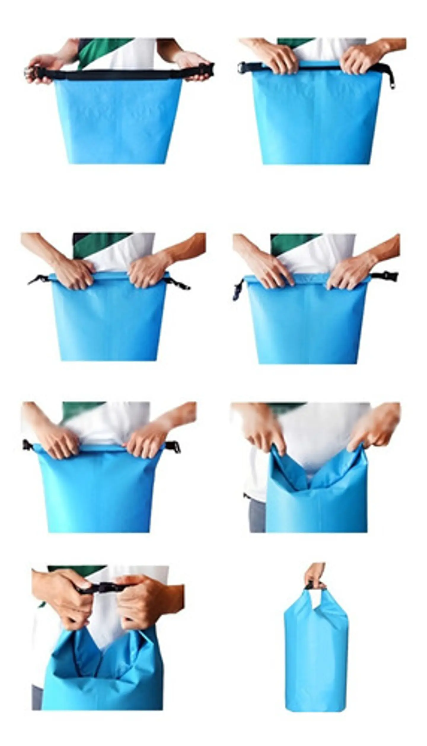Bolsa Flotante Pvc 10l Impermeable Para Camping Aire Libre 4
