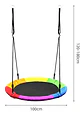 Columpio Redondo Multicolor Infantil Colgante Para Exterior  - Miniatura 7