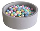 Pack 100 Pelotas Plásticas Para Piscina 7 Cm Infantil - Miniatura 2