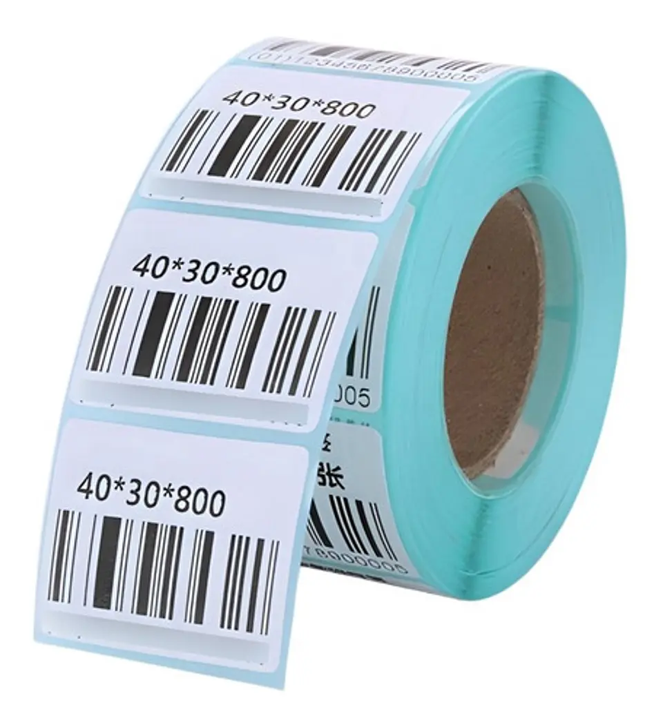Pack 4 Rollos Etiquetas Autoadhesivas 40x30mm 3200 Unidades 3
