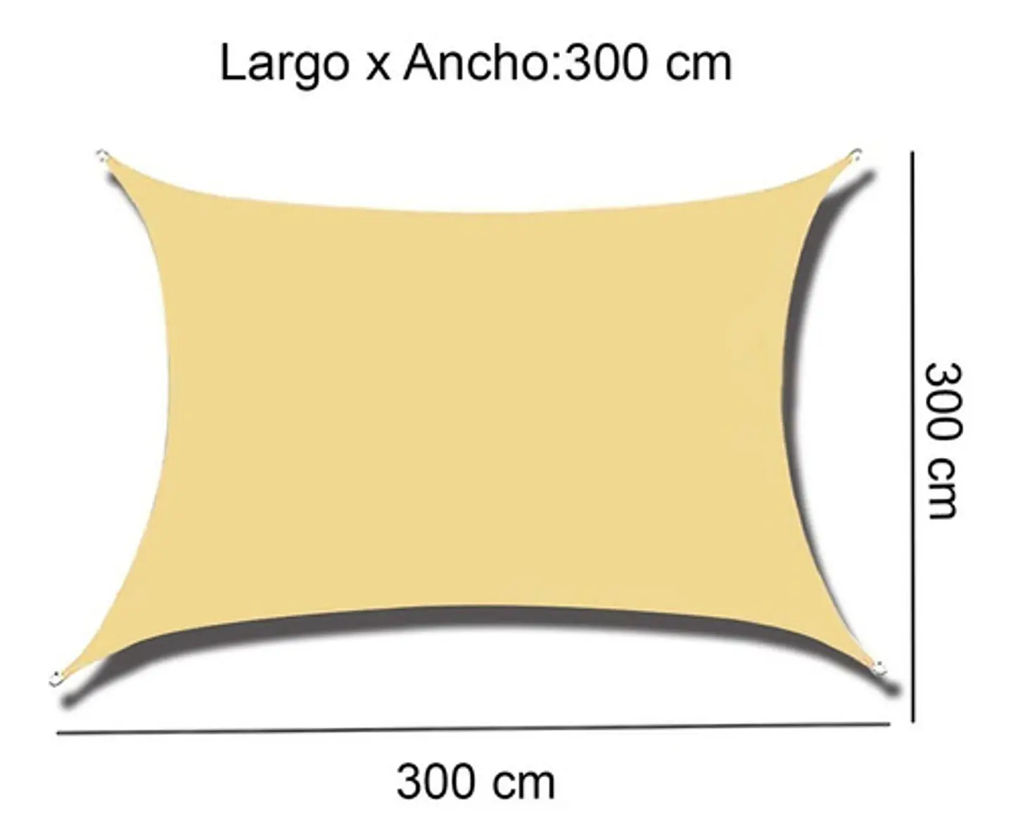 Parasol Impermeable 3 X 3 M Carpa Exterior Anti-uv 8