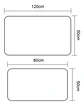 Set 2 Alfombra 50x120 Y 50x80 Cm Cocina Piso Antideslizante - Miniatura 6