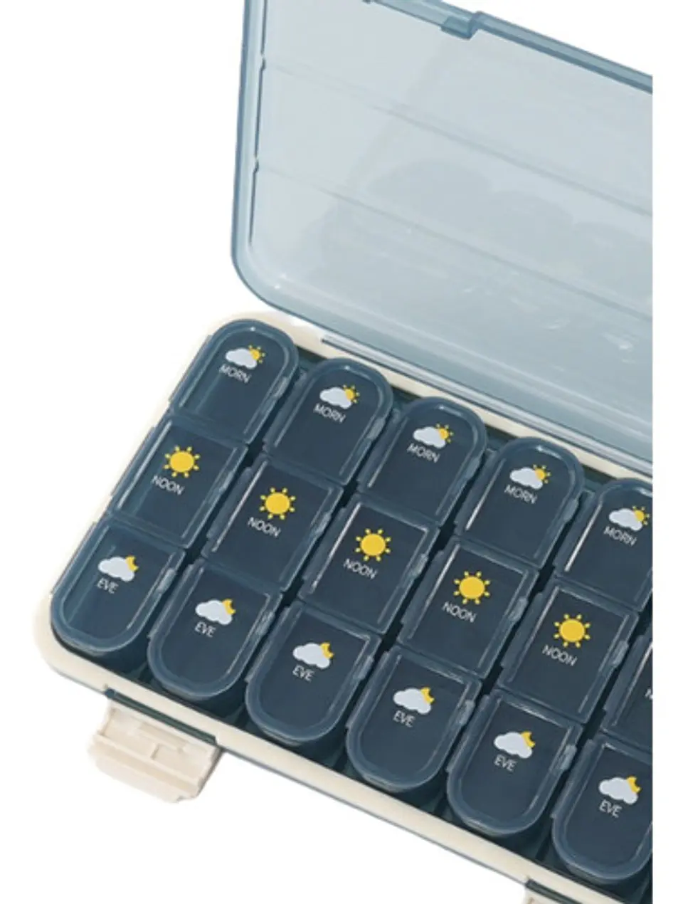 Organizador De Pastillas Portátil Pastillero Semanal 2