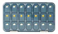 Organizador De Pastillas Portátil Pastillero Semanal - Miniatura 4