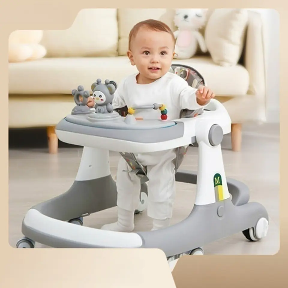 Andadera Caminadora De Bebé Multifuncional Anticaida Unisex 3
