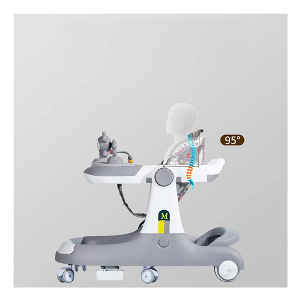 Andadera Caminadora De Bebé Multifuncional Anticaida Unisex 8