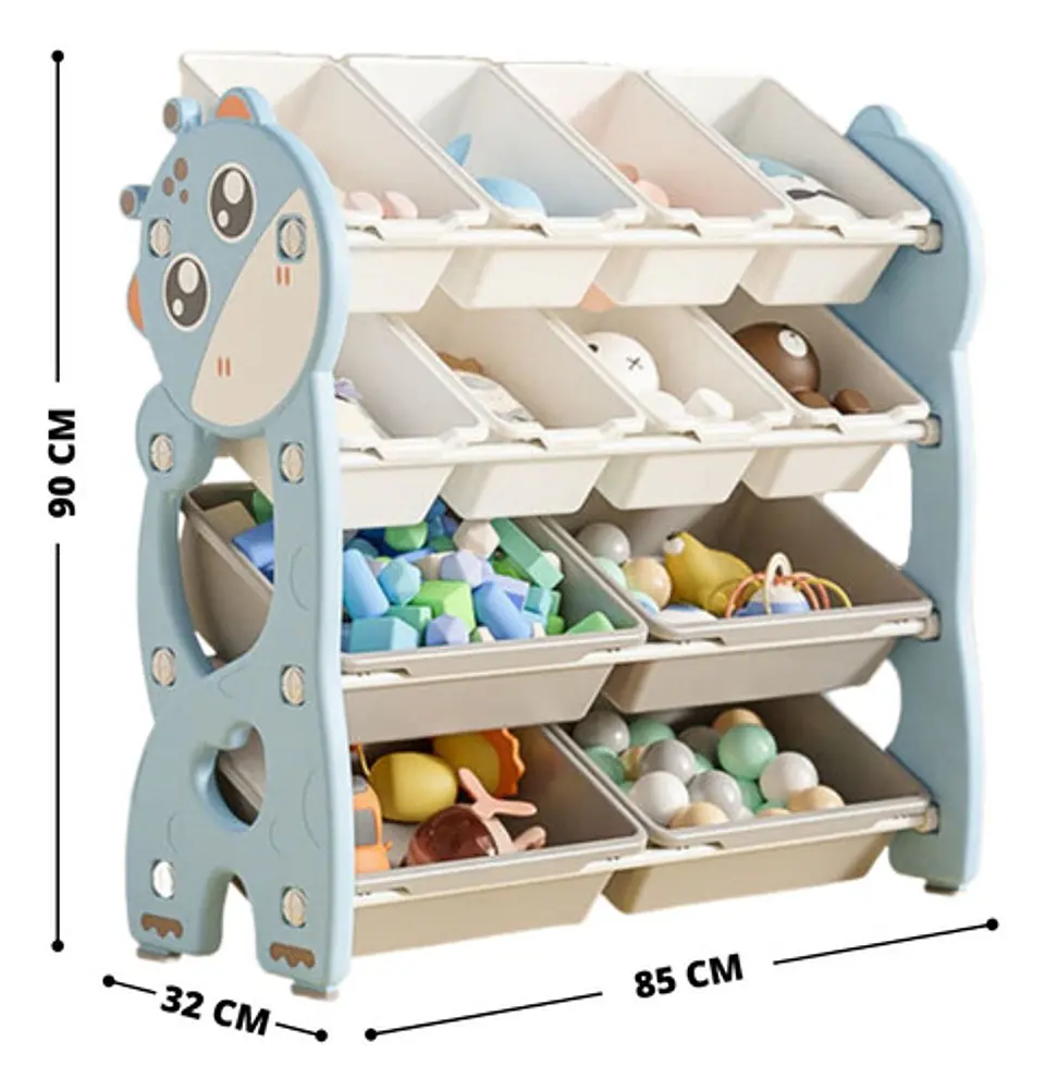 Organizador De Almacenamiento De Juguetes Para Niños 12 PZ 2
