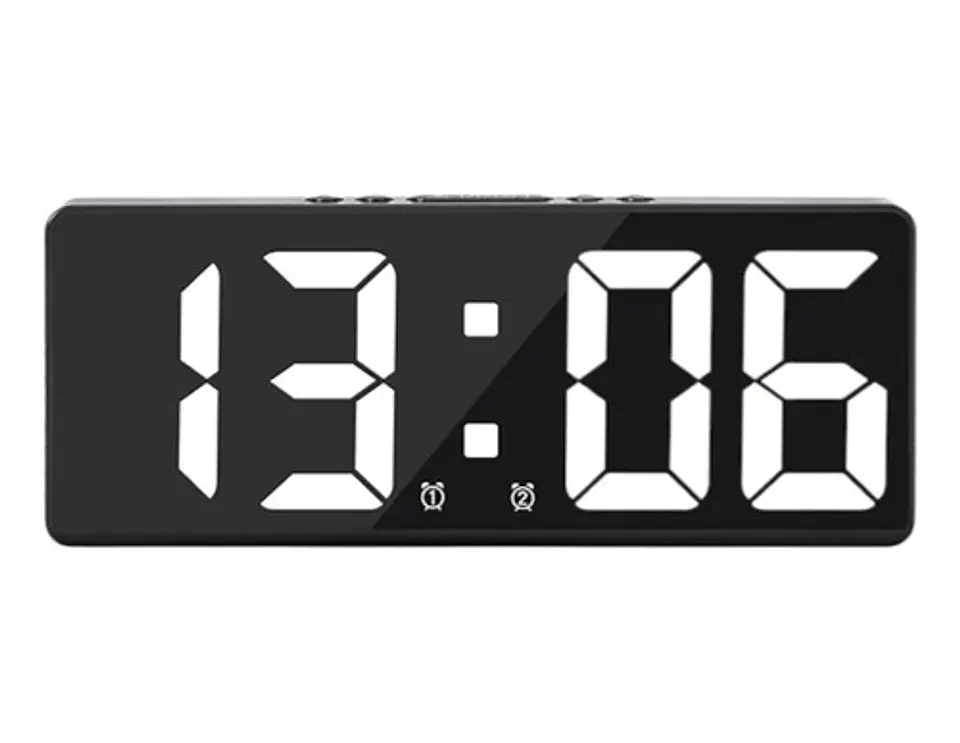 Reloj Despertador Led Multifuncional, Dormitorio Oficina 1