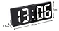 Reloj Despertador Led Multifuncional, Dormitorio Oficina - Miniatura 2