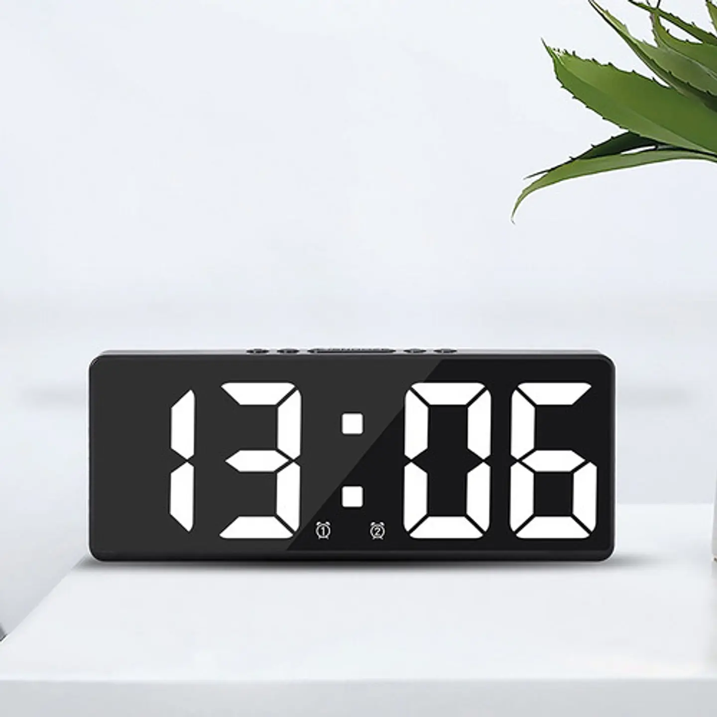 Reloj Despertador Led Multifuncional, Dormitorio Oficina 3