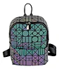 Mochila Rhombus Luminoso Coreana Para Estudiantes Unisex  - Miniatura 2
