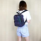 Mochila Rhombus Luminoso Coreana Para Estudiantes Unisex  - Miniatura 5