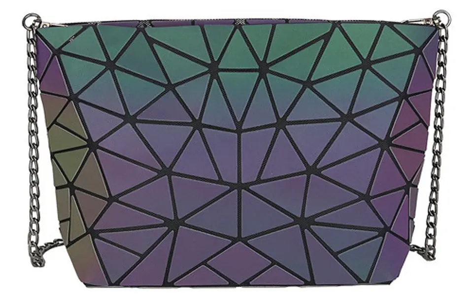 Set 3 Piezas Bolso Luminoso Cartera Monedero Neceser Mujer 7