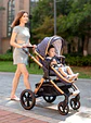 Coche Cuna Accesorios Bebé 5 En 1 Plegable Multifuncional - Miniatura 3