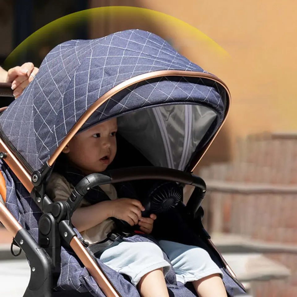 Coche Cuna Accesorios Bebé 5 En 1 Plegable Multifuncional 5